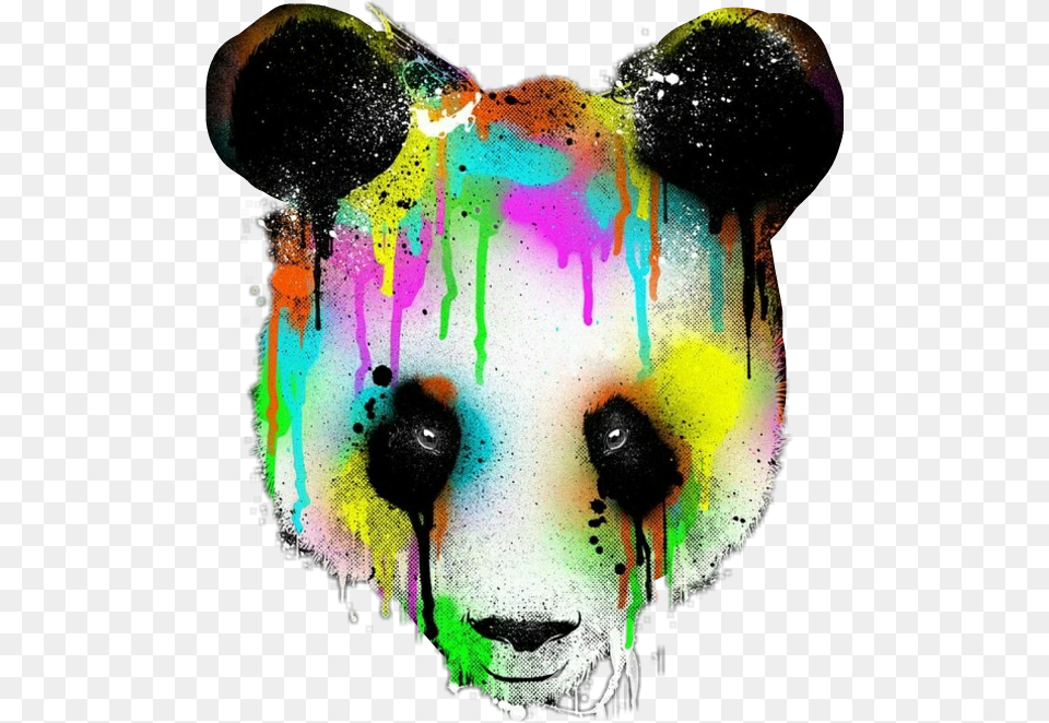 Urso Tumblr Mlg Panda, Art, Modern Art, Painting, Graphics Free Png