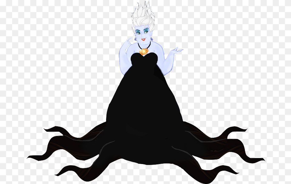 Ursula By Musicmermaid Disney The Little Mermaid Broadway Deviant, Baby, Person, Face, Head Free Png Download