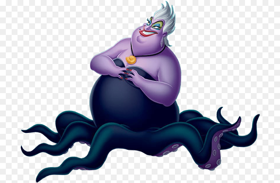 Ursula Evil Queen Cattivi Disney Clip Art Disney Evil Queen Ursula, Cartoon, Adult, Female, Person Free Png Download