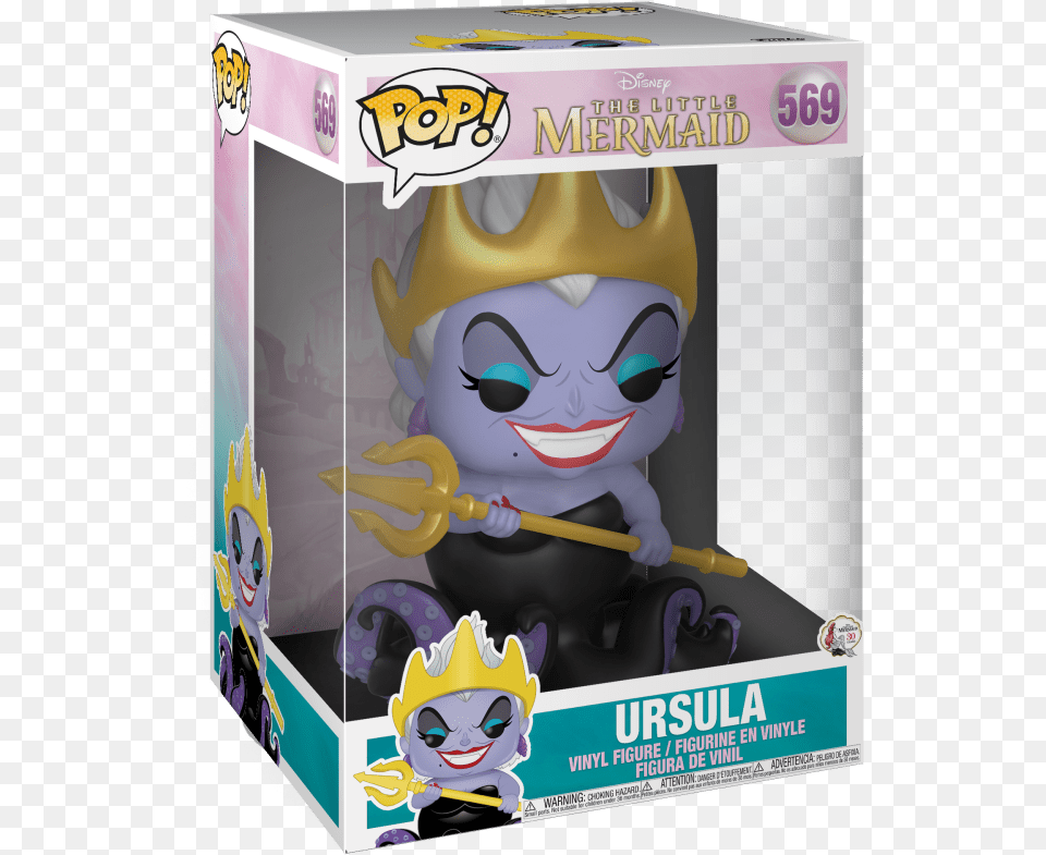 Ursula Funko Pop 10 Inch, Face, Head, Person, Baby Free Transparent Png