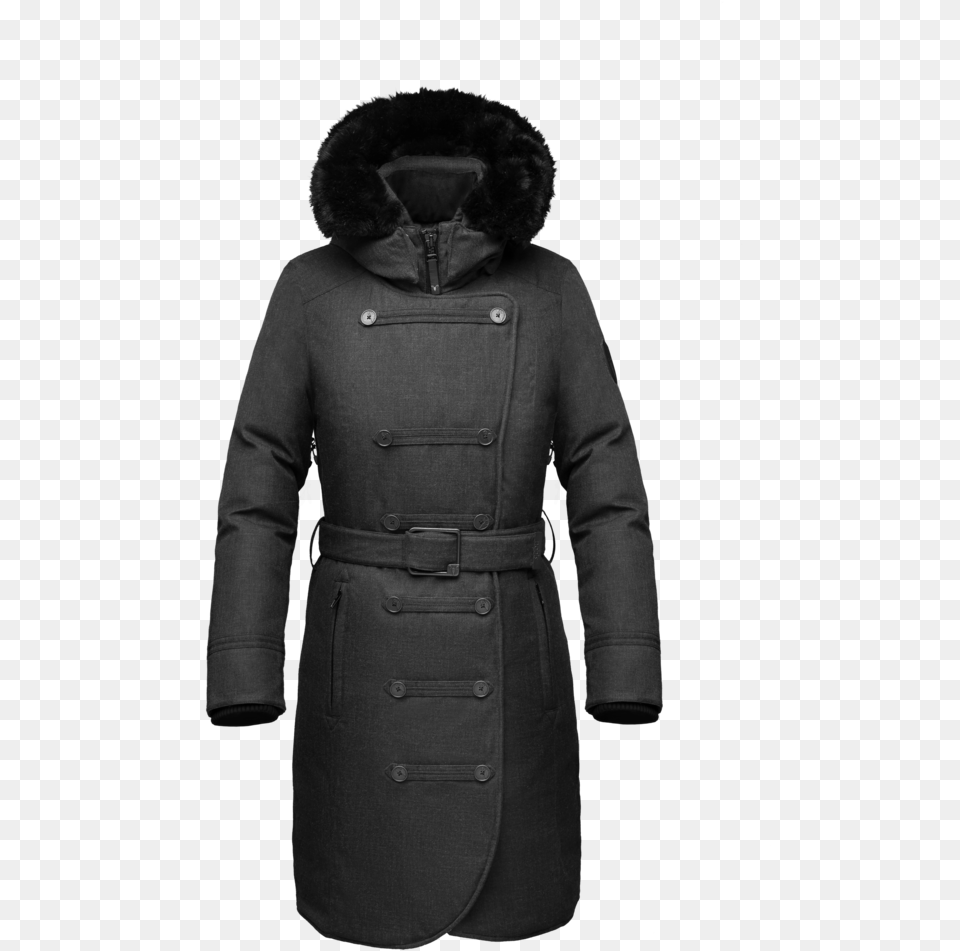 Ursula Ladies Double Breasted Coat Jacket, Clothing, Overcoat Free Png Download