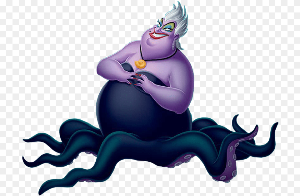 Ursula Transparent Ursula, Cartoon, Adult, Female, Person Png