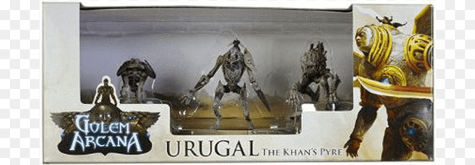 Urugal Expansion The Khan39s Pyre Golem Arcana Urugal The Khan39s Pyre Expansion, Person, Art, Painting, Adult Free Png