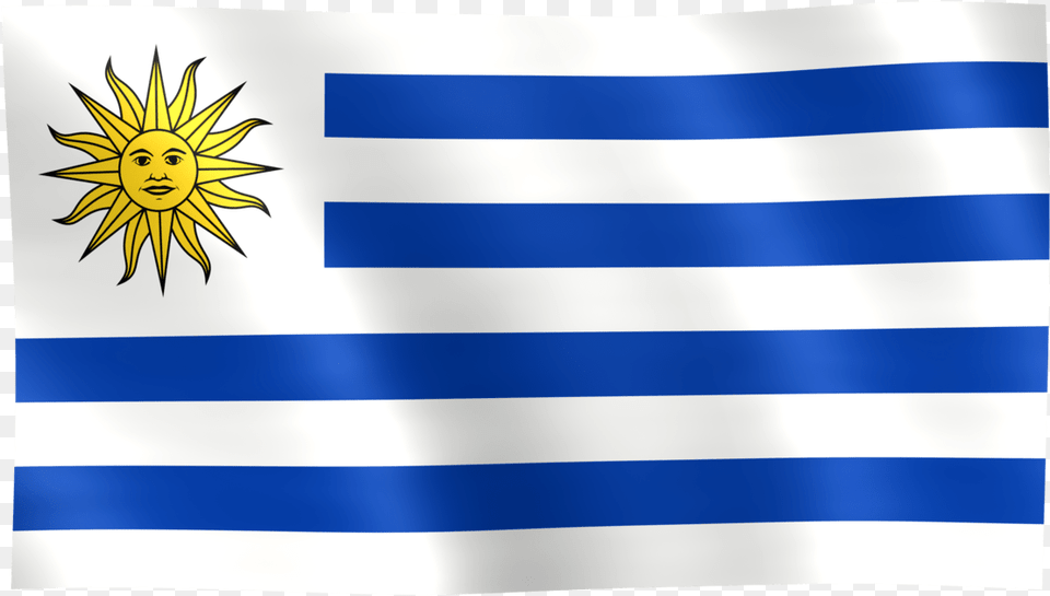 Uruguay Flag, Face, Head, Person Png