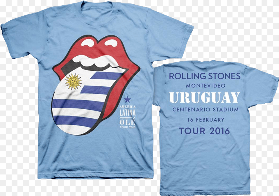 Uruguay Flag, Clothing, Shirt, T-shirt Png Image