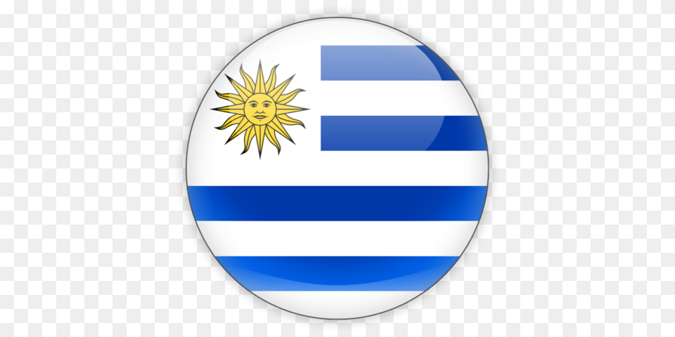 Uruguay Flag Icon, Egg, Food, Disk, Face Png