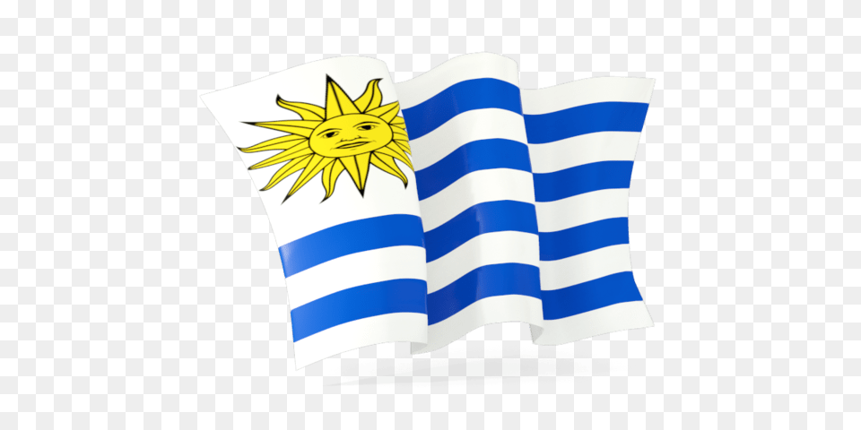 Uruguay Flag Wave Free Transparent Png