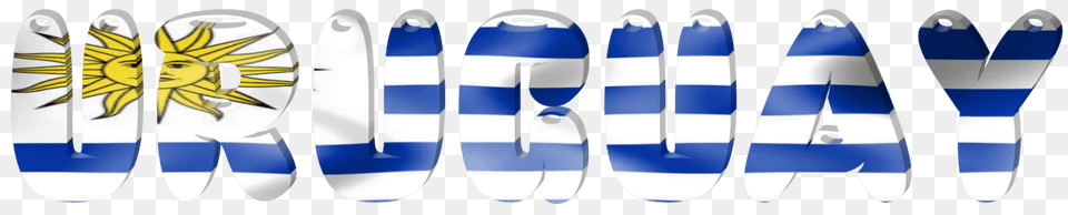 Uruguay Lettering With Flag Clipart, Water, Sea, Nature, Outdoors Png Image