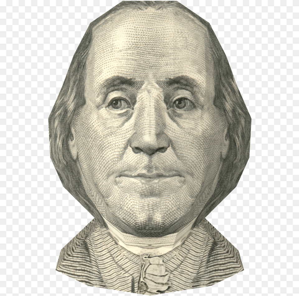 Us 100 Bill Benjamin Franklin Benjamin Franklin 100 Dollar Bill, Adult, Photography, Person, Man Free Png