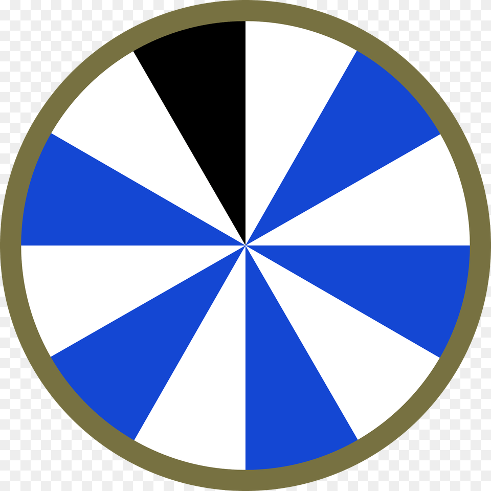 Us 11th Infantry Division Clipart, Disk Free Png