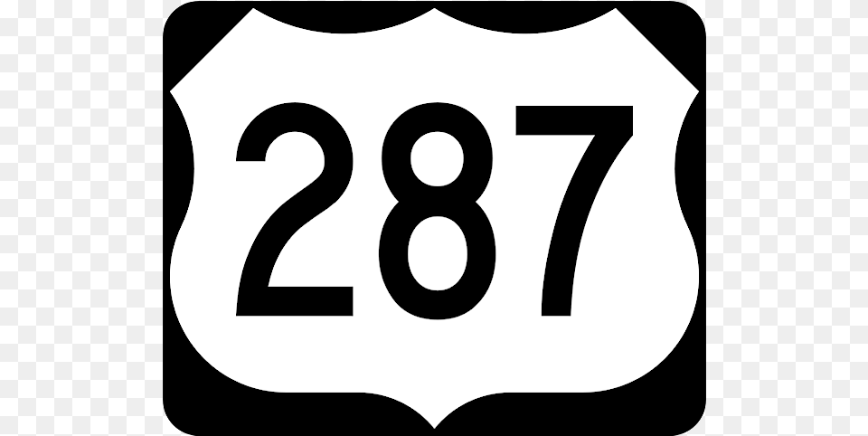 Us 287 Symbol, Number, Text Free Png Download