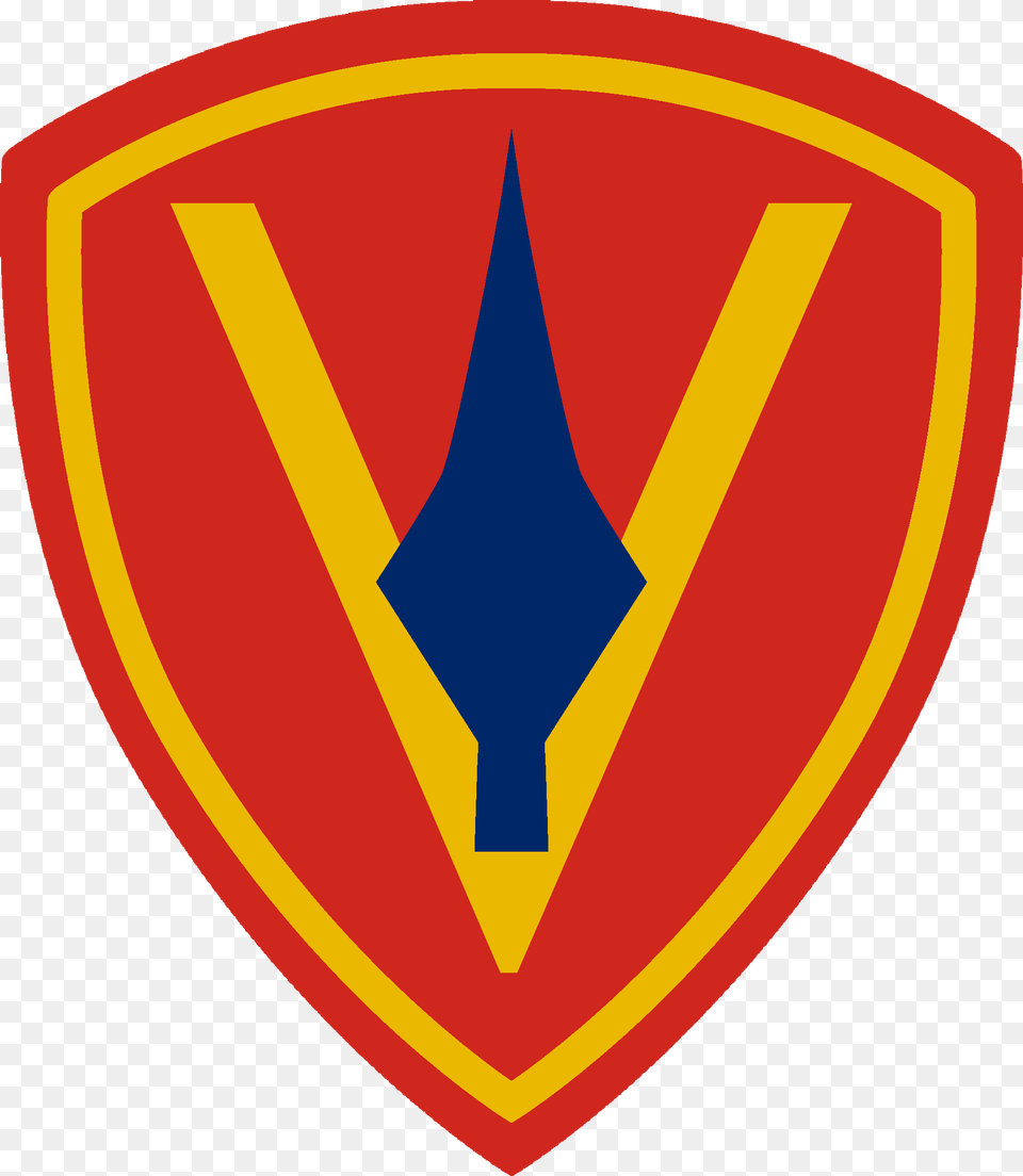 Us 5 Mar Div Large 5th Marine Division Logo, Armor, Emblem, Symbol Png Image