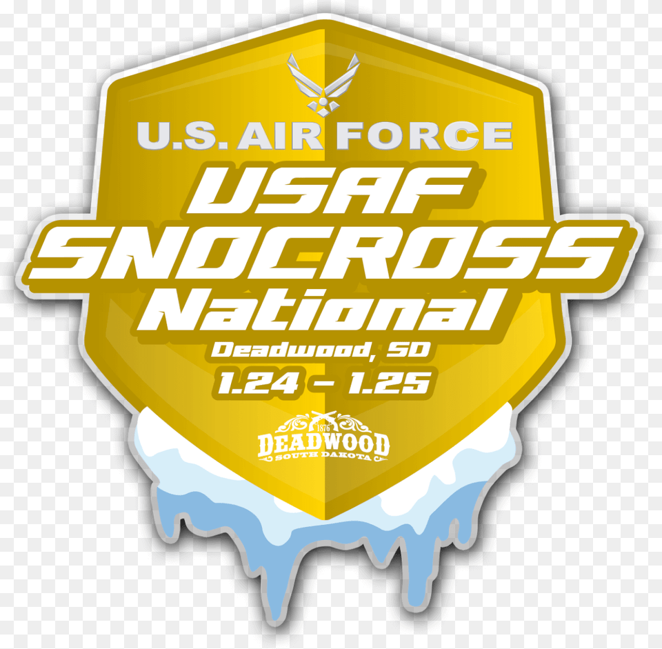 Us Air Force Deadwood Snocross Emblem, Badge, Logo, Symbol Free Transparent Png