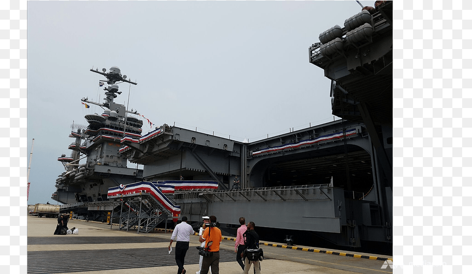 Us Aircraft Carrier In Singapore To Complement Naval Aircraft Carrier Changi Naval Base, Vehicle, Transportation, Ship, Navy Free Transparent Png