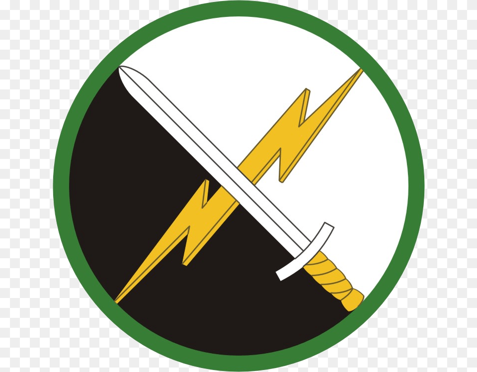 Us Army 1st Information Operations Command Ssi 1st Information Operations Command, Sword, Weapon, Blade, Dagger Free Transparent Png
