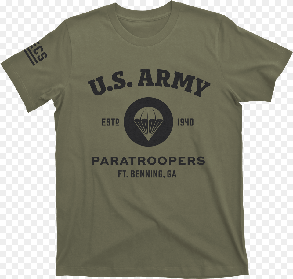 Us Army Airborne Paratrooper Ocp T Shirtclass Active Shirt, Clothing, T-shirt Png Image