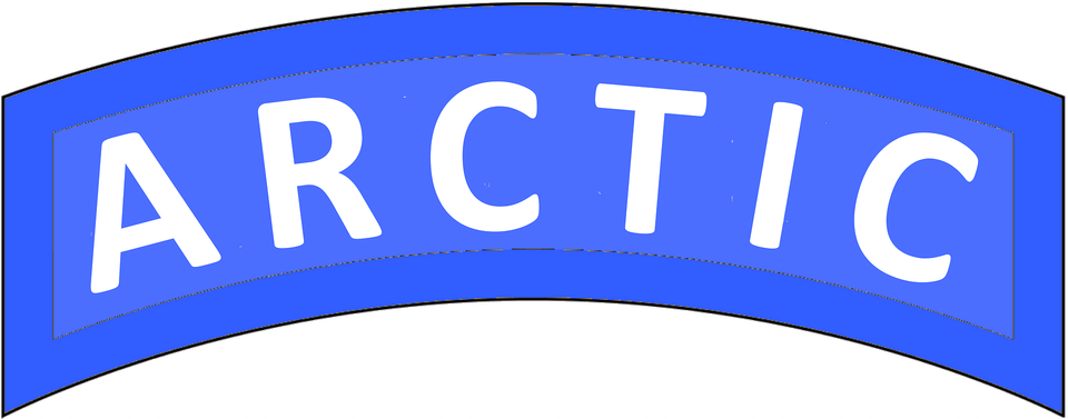 Us Army Arctic Tab Color Clipart, Logo, Symbol, Text Free Transparent Png