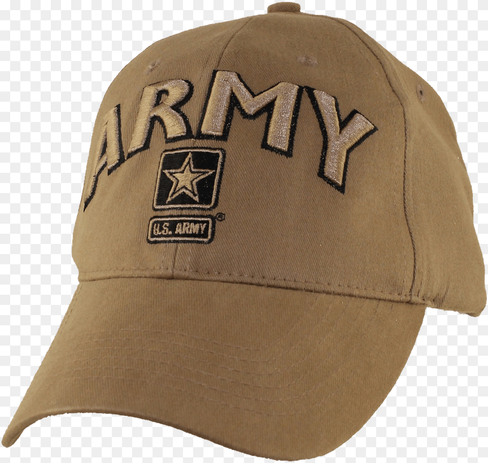 Us Army Cap Star Logo Cotton Coyote Baseball Cap, Baseball Cap, Clothing, Hat Png
