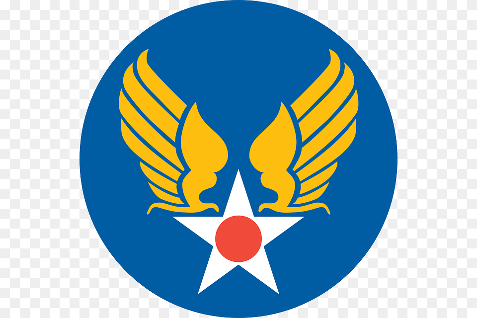 Us Army Eagle Emblem Color Blue Outline Clipart, Logo, Symbol, Disk Free Png Download