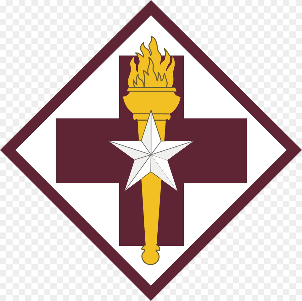 Us Army Medical Brigade Ssi, Light, Symbol, Cross Png Image