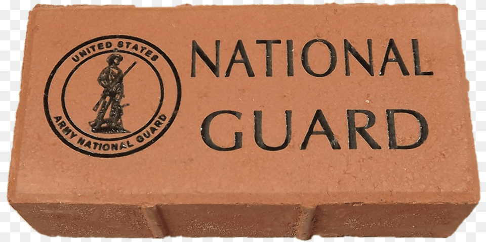 Us Army National Guard 4x8 Brick With Logo Signage, Person Png