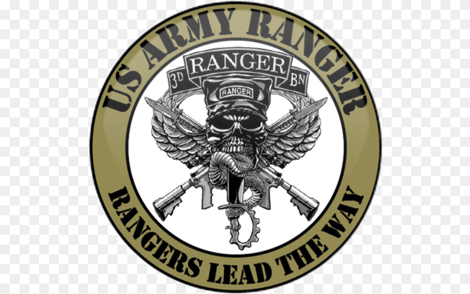 Us Army Rangers Airborne Ranger Special Forces Logo, Badge, Emblem, Symbol, Adult Free Transparent Png