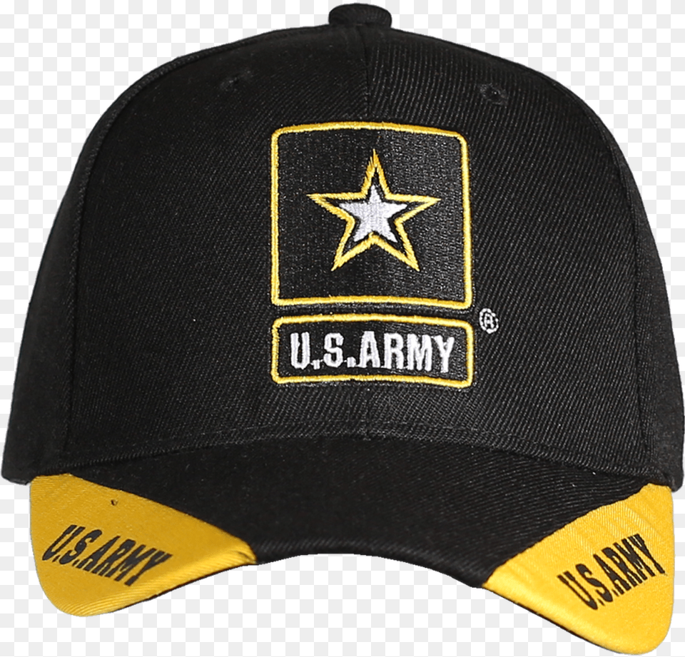 Us Army Star Logo Caps 3way Style Blackgold Army Sharp Program, Baseball Cap, Cap, Clothing, Hat Free Png Download