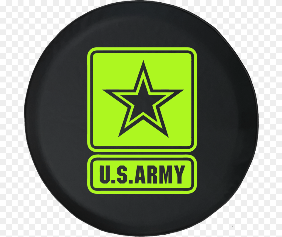 Us Army Star Tire Cover Liberty 02 12 Tirecoverpro Logo Army Star Svg, Symbol, Frisbee, Toy Free Png Download