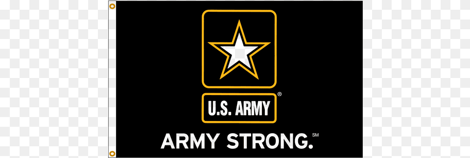 Us Army Strong Flag Digital Printed Banner Us Army Logo Army Strong, Star Symbol, Symbol, Dynamite, Weapon Free Png Download