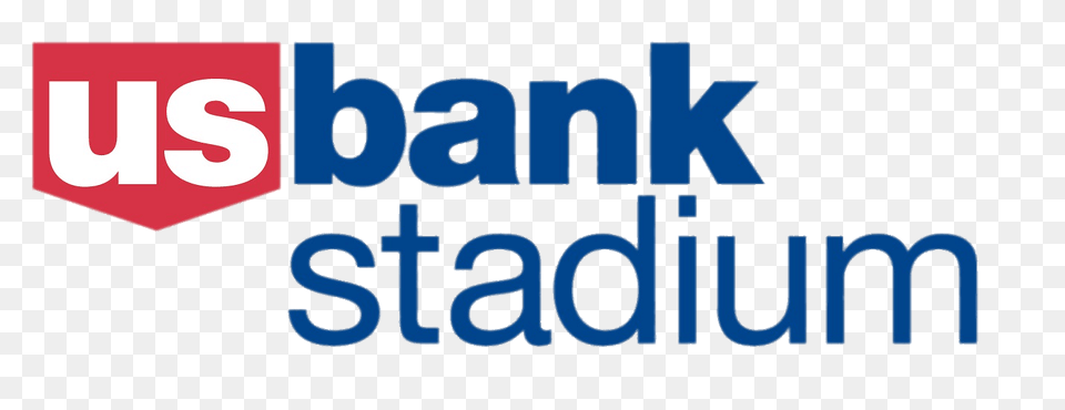 Us Bank Stadium Logo, Sign, Symbol, Text Free Transparent Png