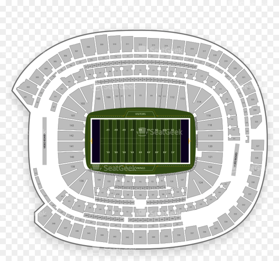 Us Bank Stadium Section, Cad Diagram, Diagram, Architecture, Arena Free Png Download
