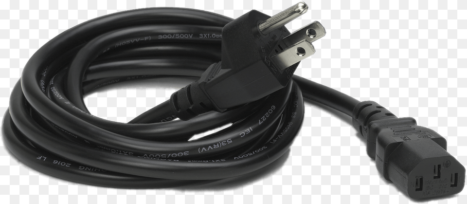Us Black Extension Cord Transparent Extension Cord, Adapter, Electronics, Plug, Camera Free Png