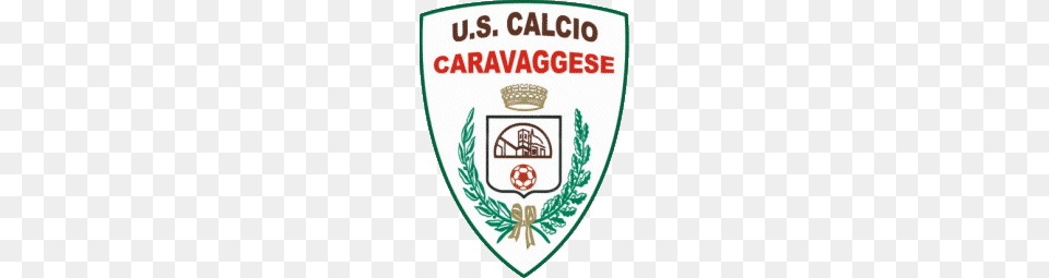 Us Calcio Caravaggese Logo, Badge, Symbol, Disk Free Png Download