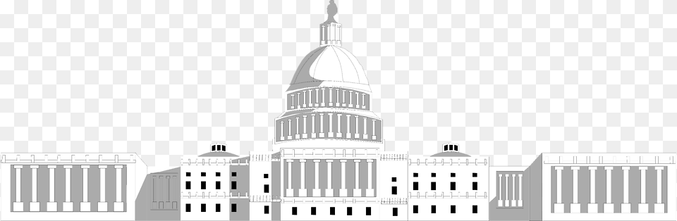 Us Capitol Building Washington Dc No Background, Architecture, Spire, Tower, Parliament Free Transparent Png