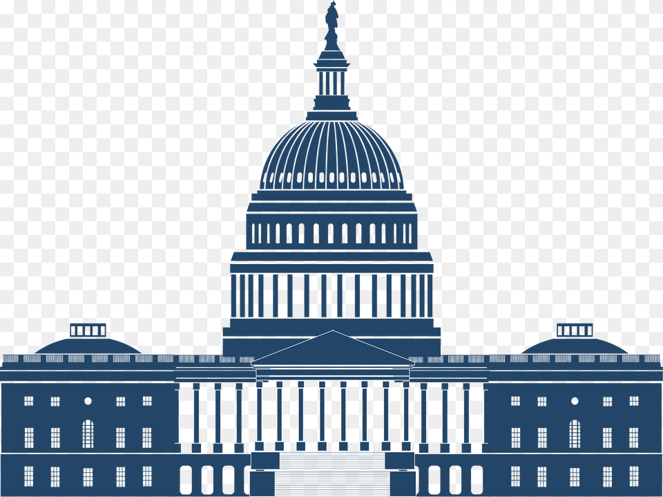 Us Capitol Clipart, Architecture, Building, Dome, City Free Png Download