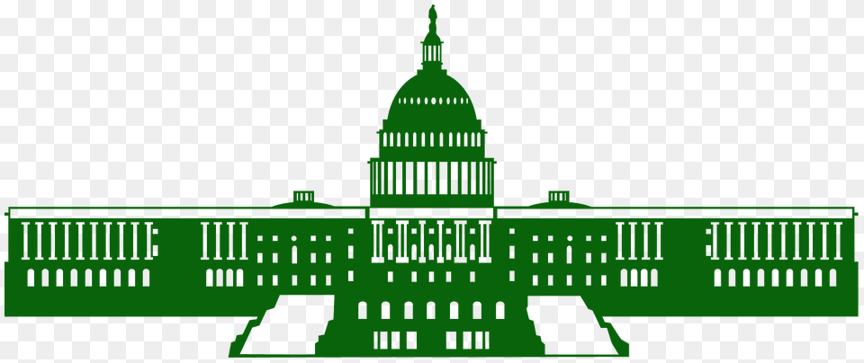Us Capitol Silhouette, Architecture, Building, City, Tower Free Transparent Png