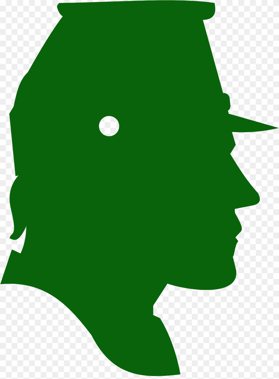 Us Civil War Soldier Silhouette, Green, Leaf, Plant, Fish Png