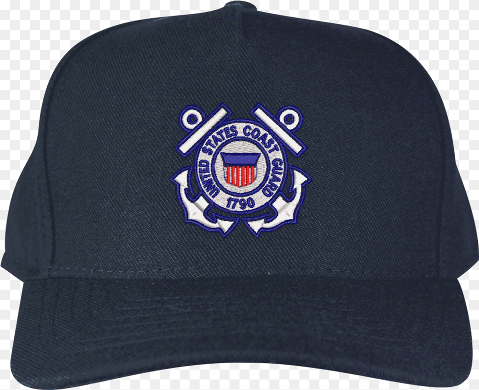 Us Coast Guard Logo Custom Embroidered Ball Cap Baseball Cap, Baseball Cap, Clothing, Hat, Accessories Free Png Download
