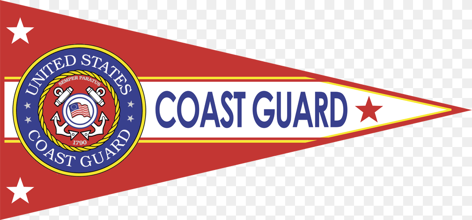Us Coast Guard Pennant Gear Up Coast Guard Pennant Png Image