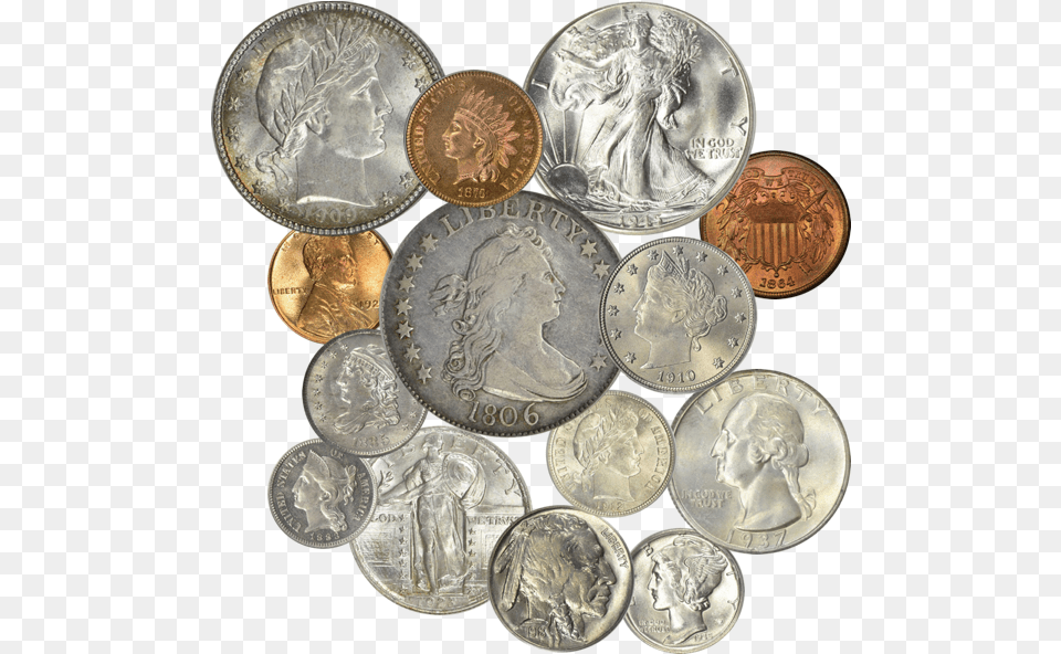 Us Coins, Coin, Money, Silver, Baby Free Png