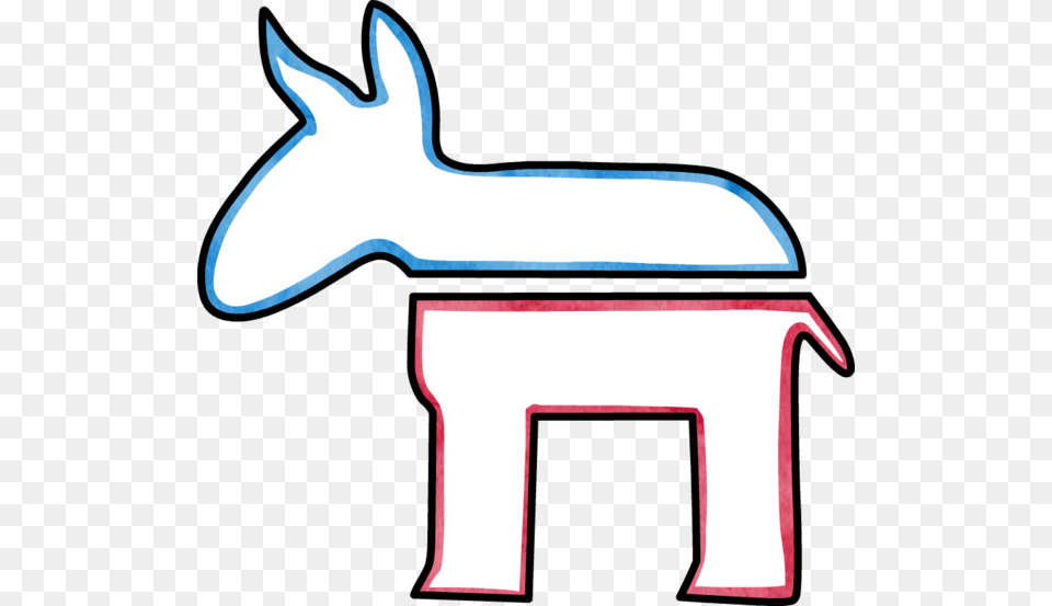 Us Democratic Party Donkey Donkey, Animal, Fish, Logo, Sea Life Free Png Download