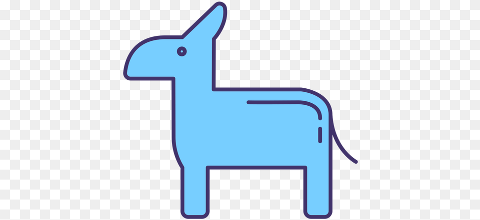 Us Democratic Party Symbol Element Animal Figure, Mammal, Smoke Pipe Png