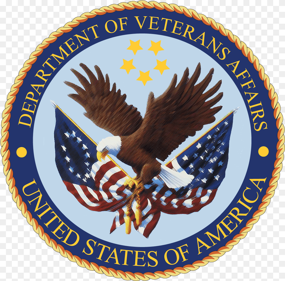 Us Deptofveteransaffairs Seal Large, Badge, Emblem, Logo, Symbol Png Image