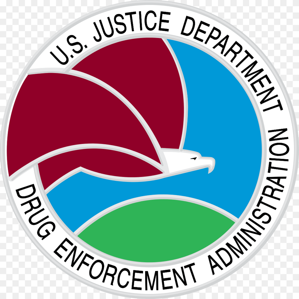 Us Drugenforcementadministration Seal, Logo, Sticker, Disk, Badge Free Png Download