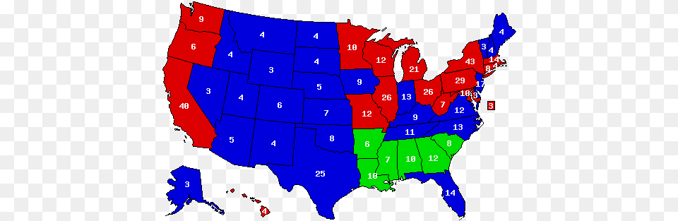 Us Election Fake Democratic Vs Republican Map 2016, Chart, Plot, Dynamite, Weapon Free Transparent Png