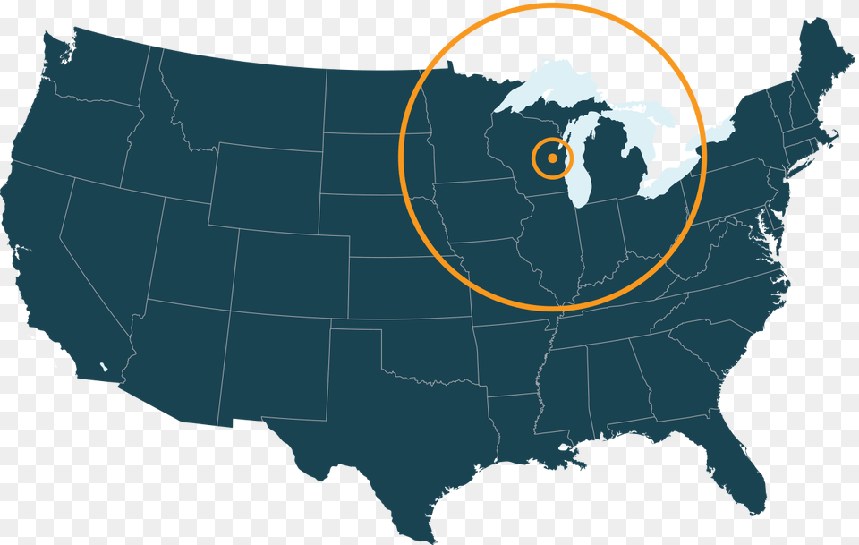Us Fcrp 50 500 Lg United States Northwest Region Map States, Plot, Chart, Outdoors, Nature Png