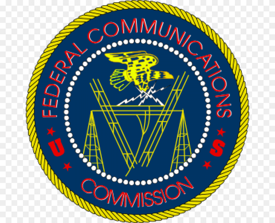 Us Federal Communications Commission, Logo, Emblem, Symbol, Badge Free Png Download