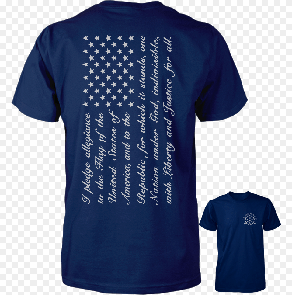 Us Flag, Clothing, Shirt, T-shirt Free Png Download