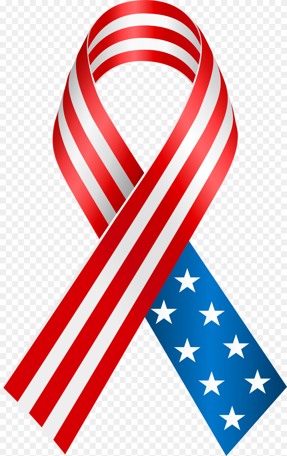 Us Flag Clipart High Resolution American Flag Ribbon Clipart, Gold, Accessories Free Transparent Png