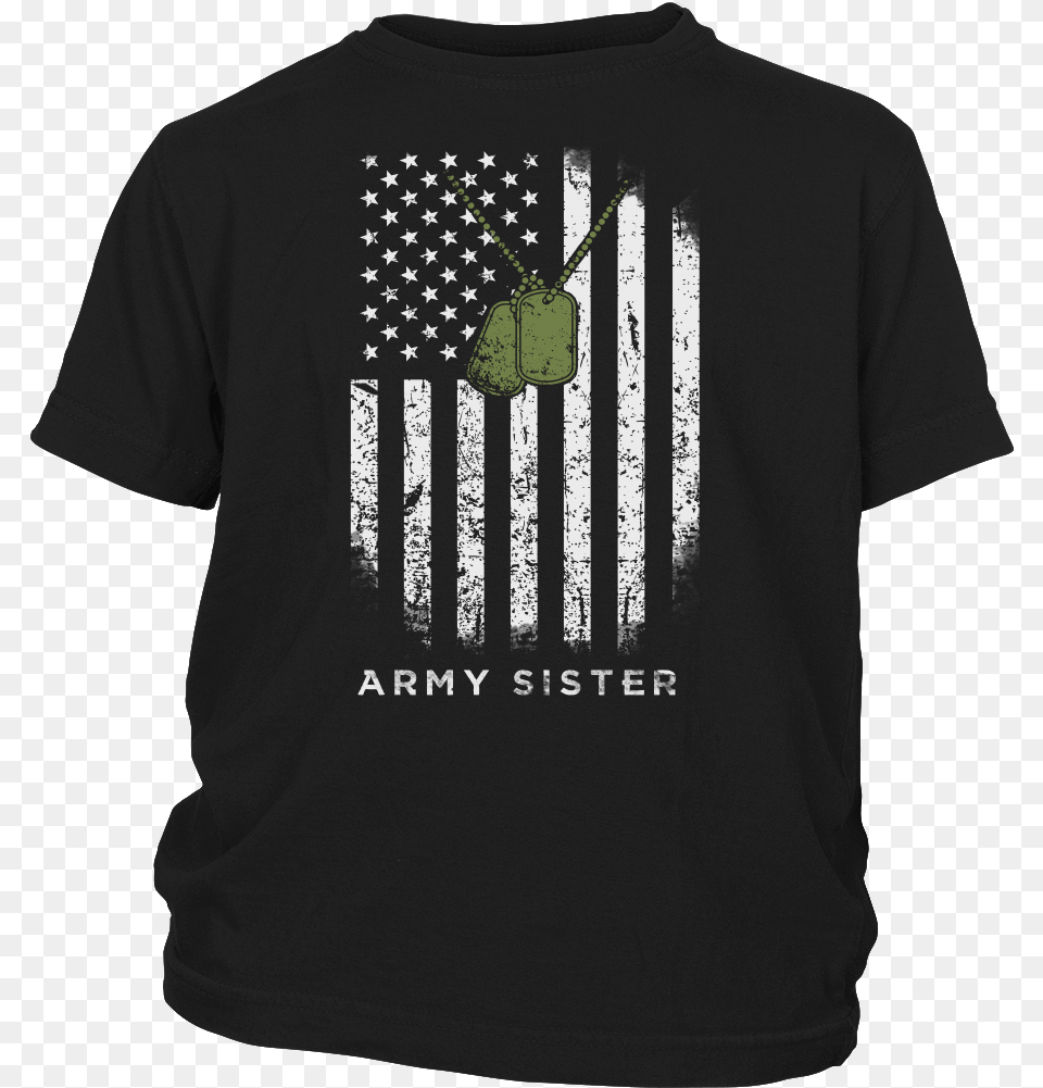 Us Flag Dog Tag Kids Vamposite Shirt Every Penny Black, Clothing, T-shirt Free Png Download